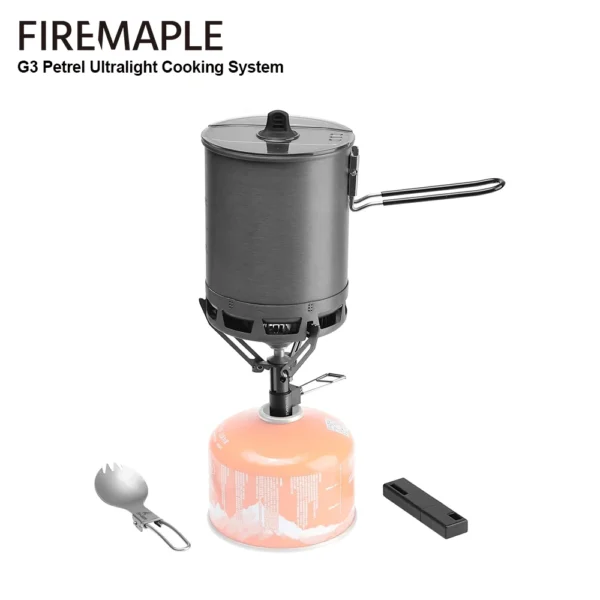 Fire Maple Petrel G2 G3 Ultralight Cooking System Lightweight Outdoor Gas Burner Folding Fork Portable for Hiking Travel Camping