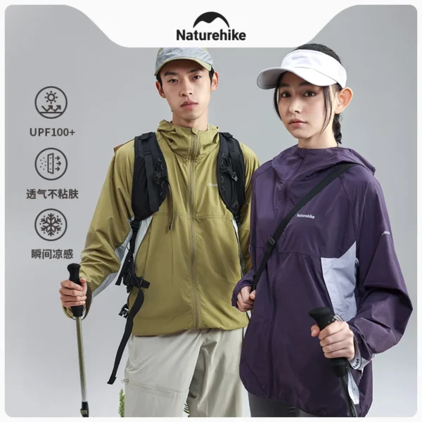 Naturehike Outdoor Sun Protection Clothing UV Protection And Sun Protection Clothing Jacket